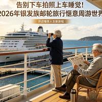 带父母坐邮轮，别让孝心变折腾：选船3硬指标+5天黄金航线