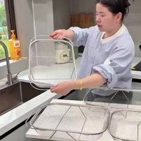 沥水架买错白花钱！水槽上架vs台面放置，这3点决定你家厨房好不好用
