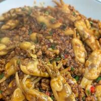 这蛏子长得不起眼，做成捞饭鲜到离谱！在家复刻比外面卖88一份的还香