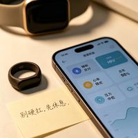 #我的腕上搭子#踩遍穿戴设备大坑，最终留下这枚智能戒指