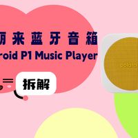 拆解视频：宝丽来P1 Music Player蓝牙音箱