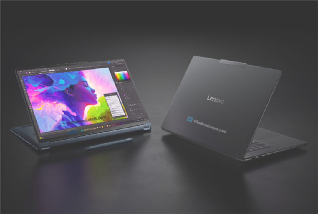 联想Yoga 9n二合一笔记本曝光：英伟达RTX Spark超级芯片加持