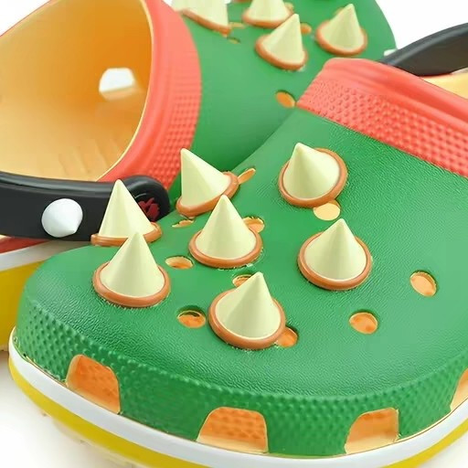 库巴联名Crocs洞洞鞋开箱