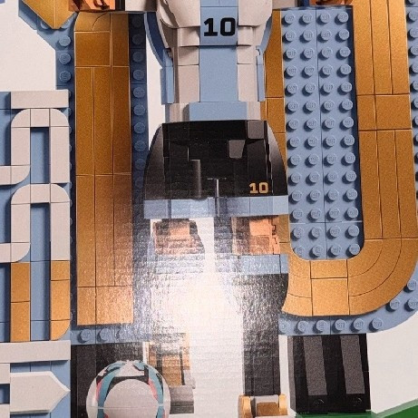 LEGO梅西足球传奇积木套装