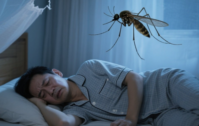 为什么一关灯蚊子就嗡嗡叫，开灯却又找不到？