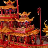 全长1米3！这艘乐高龙舟是冲着“镇场子”来的