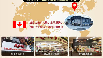 高质感养生送礼首选！大山行加拿大进口长支西洋参礼盒✨