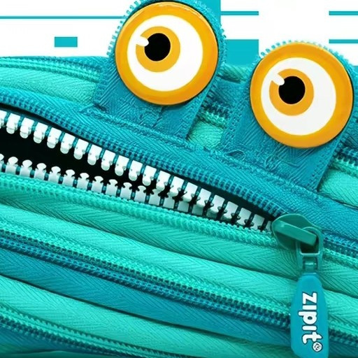 ZIPIT怪兽拉链笔袋：实用创意文具