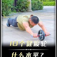 能单次完成10个站姿健腹轮的人，核心力量属与什么水平？