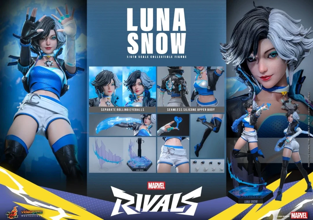 冰雪歌姬登台!Hot Toys 2026CJ 会场新品《漫威争锋》冰月花雪 1/6 人偶情报全释出