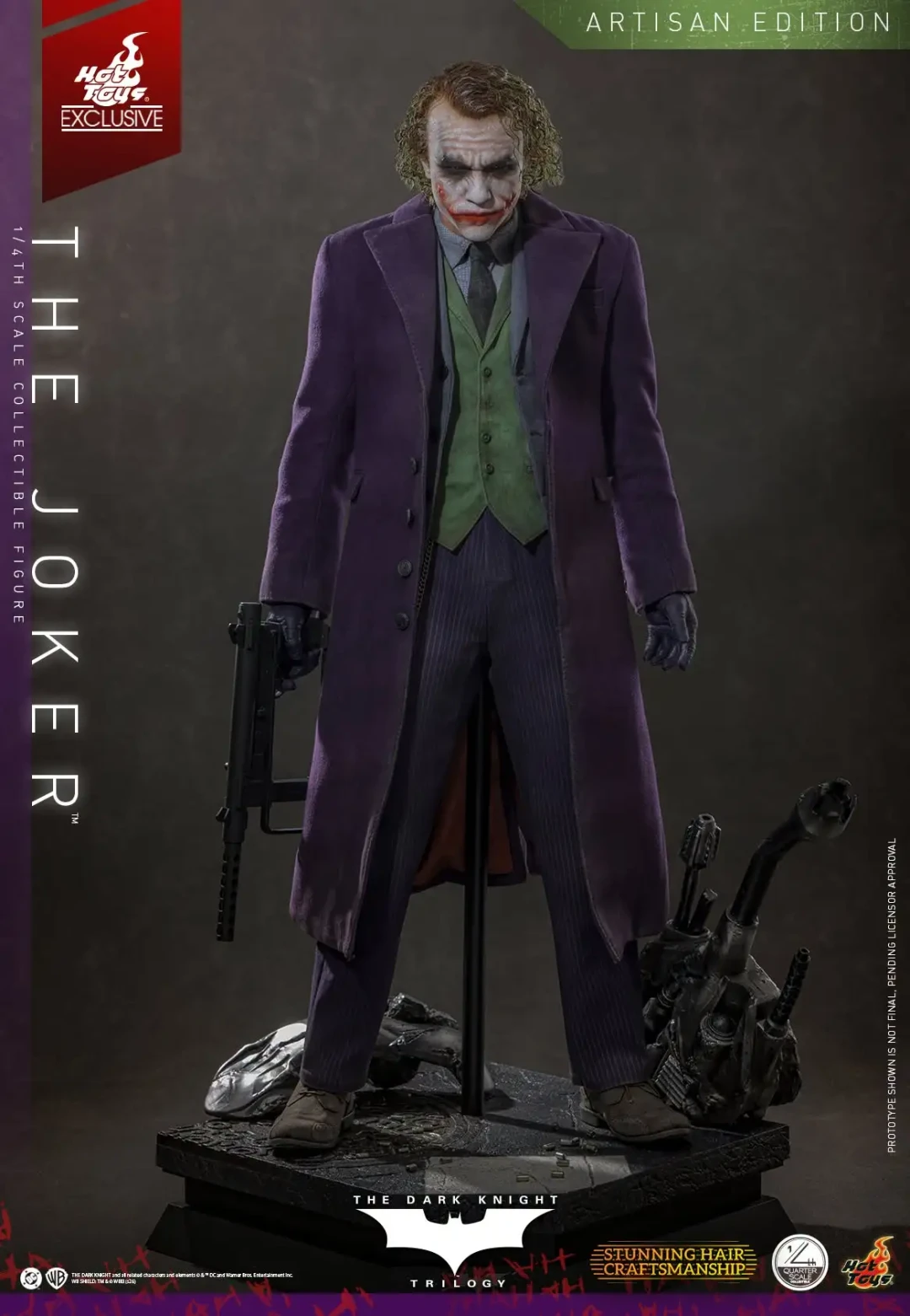 哥谭梦魇降临!Hot Toys 2026CJ 会场限定 1/4 植发版小丑完整情报