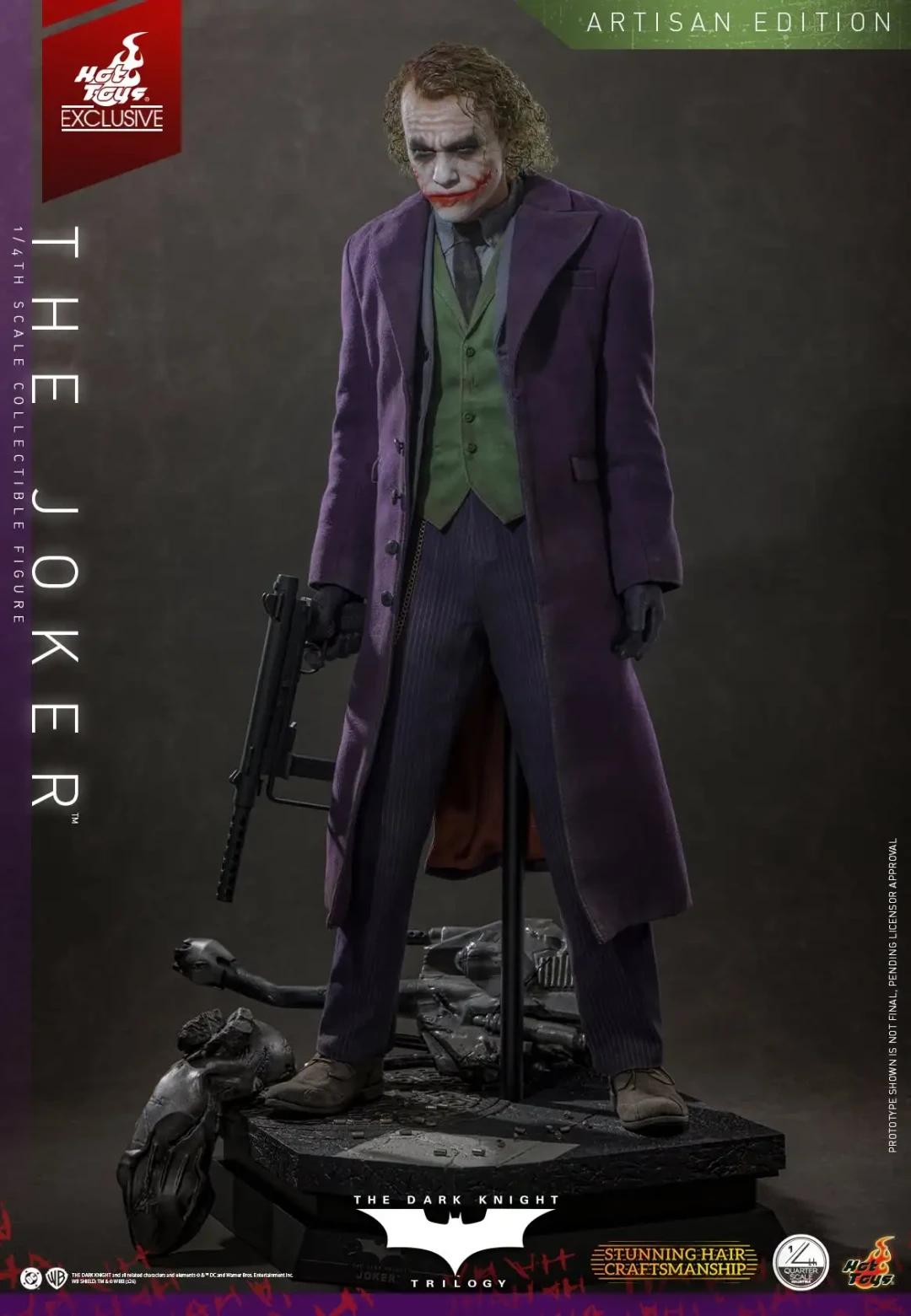 哥谭梦魇降临!Hot Toys 2026CJ 会场限定 1/4 植发版小丑完整情报