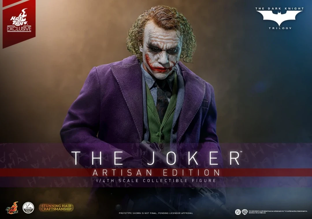 哥谭梦魇降临!Hot Toys 2026CJ 会场限定 1/4 植发版小丑完整情报