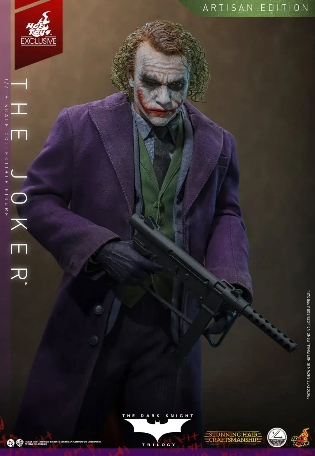 哥谭梦魇降临!Hot Toys 2026CJ 会场限定 1/4 植发版小丑完整情报