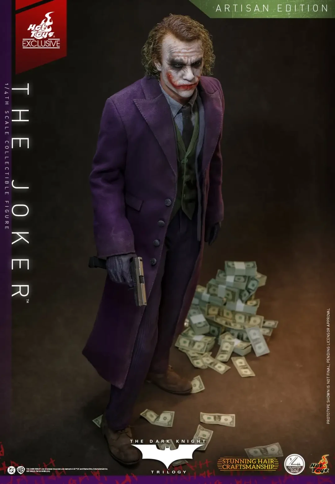 哥谭梦魇降临!Hot Toys 2026CJ 会场限定 1/4 植发版小丑完整情报