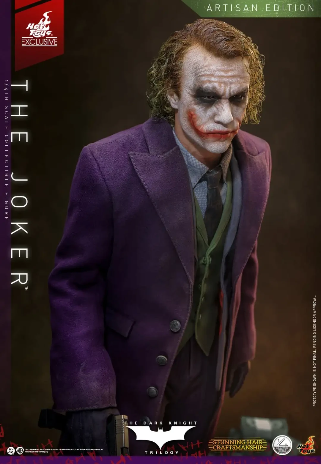 哥谭梦魇降临!Hot Toys 2026CJ 会场限定 1/4 植发版小丑完整情报