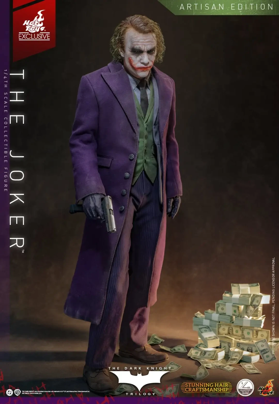 哥谭梦魇降临!Hot Toys 2026CJ 会场限定 1/4 植发版小丑完整情报