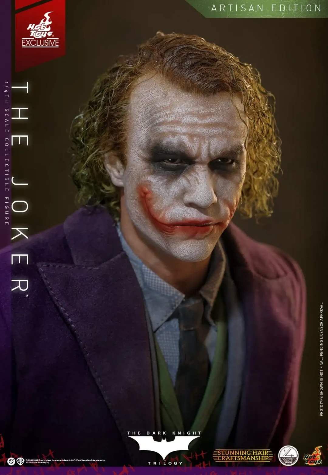 哥谭梦魇降临!Hot Toys 2026CJ 会场限定 1/4 植发版小丑完整情报