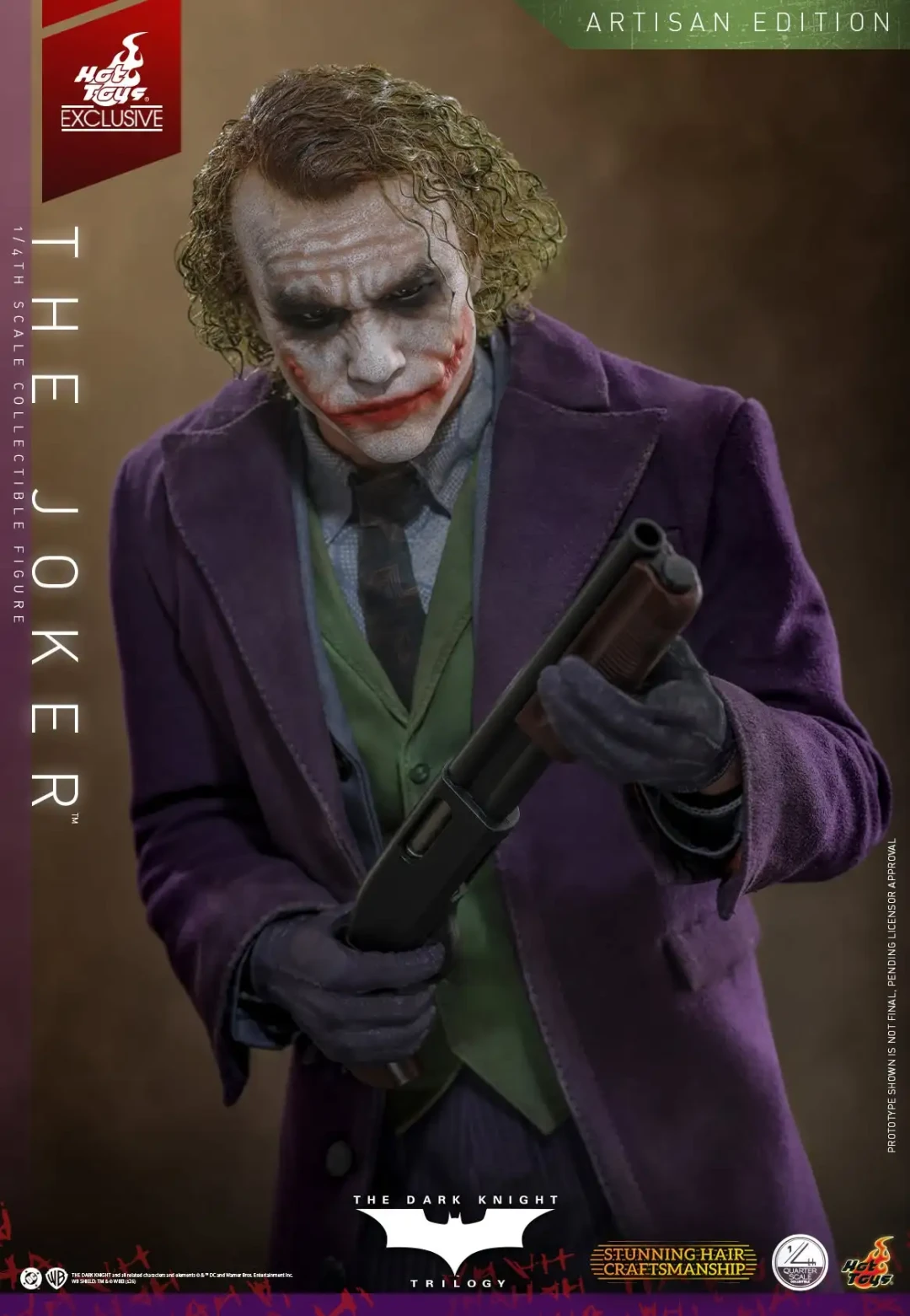 哥谭梦魇降临!Hot Toys 2026CJ 会场限定 1/4 植发版小丑完整情报