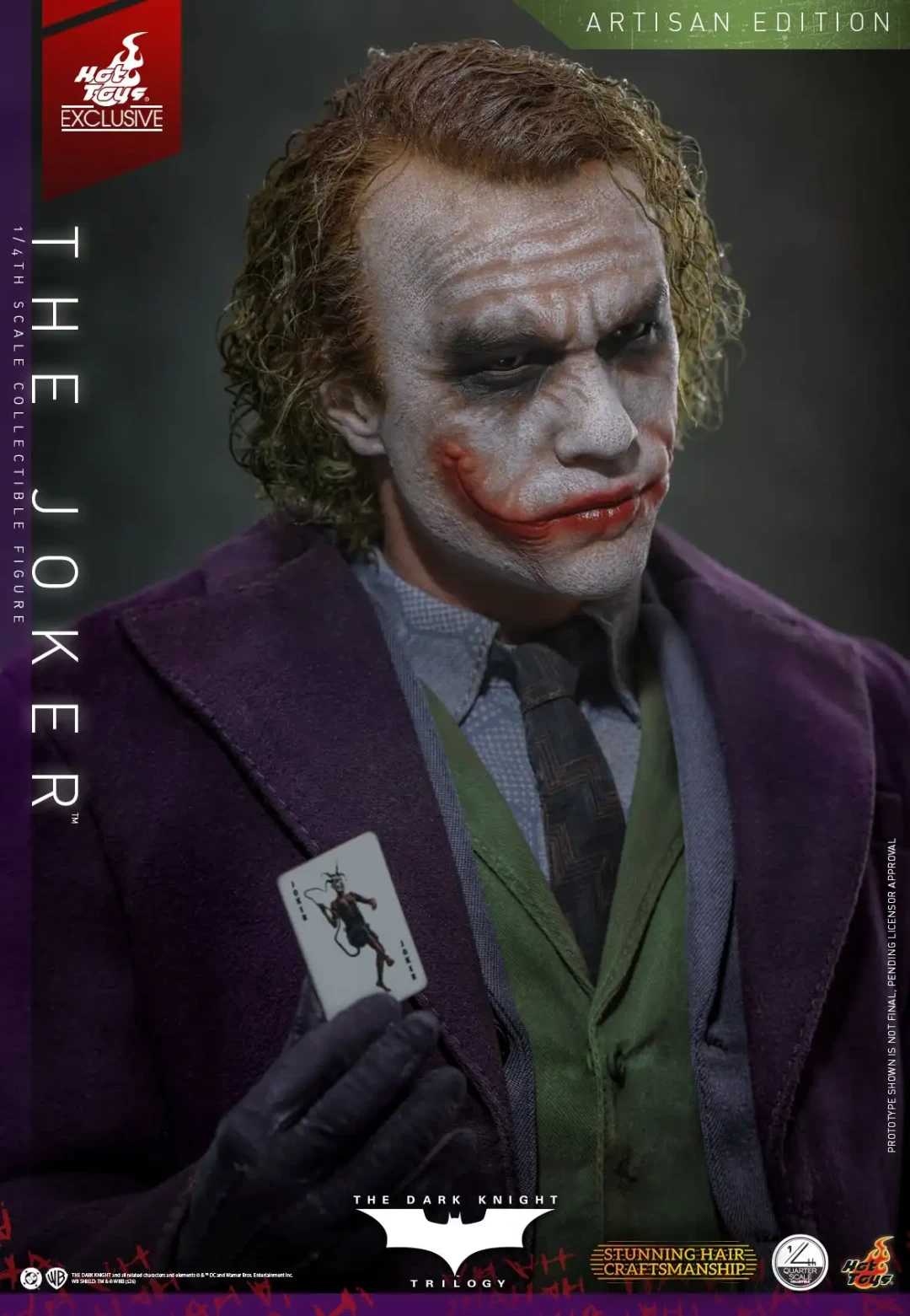 哥谭梦魇降临!Hot Toys 2026CJ 会场限定 1/4 植发版小丑完整情报