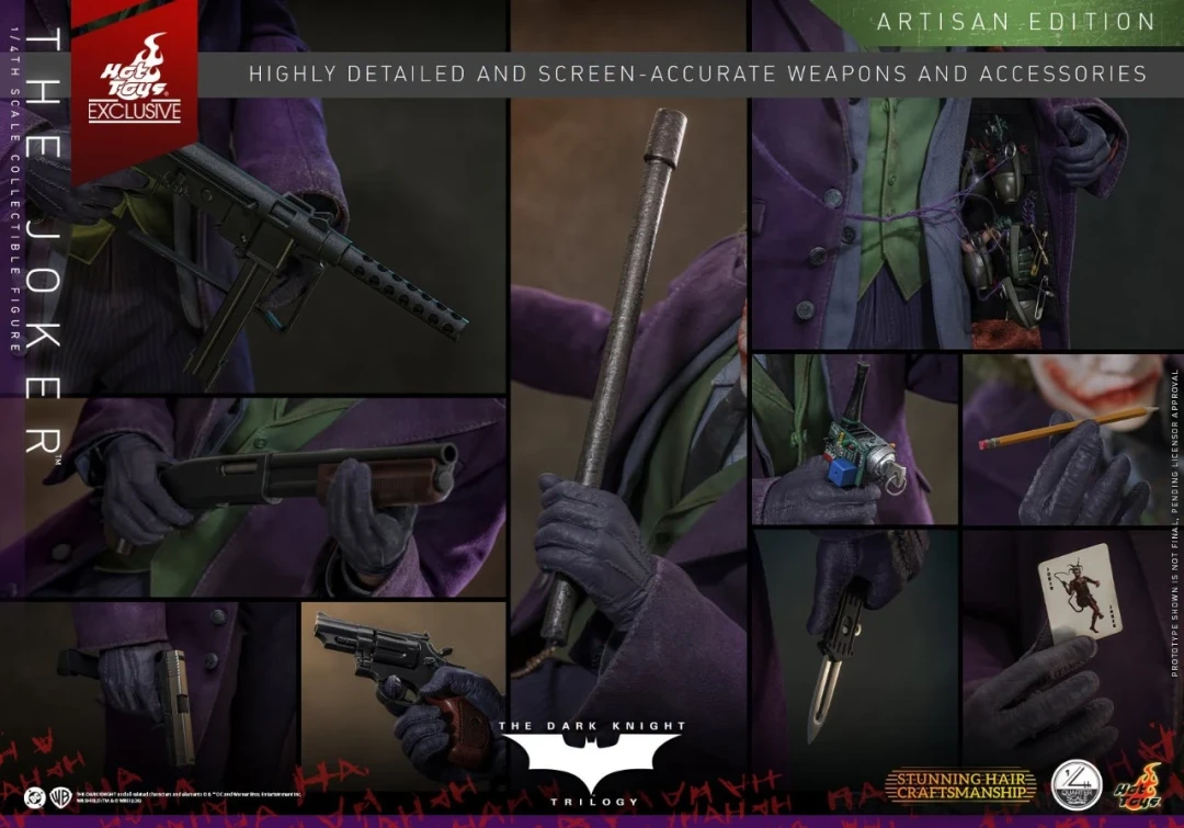 哥谭梦魇降临!Hot Toys 2026CJ 会场限定 1/4 植发版小丑完整情报
