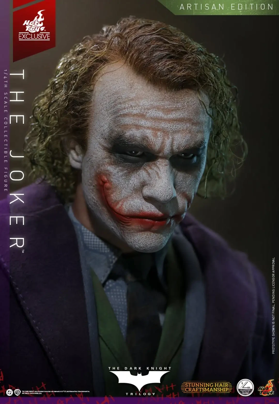 哥谭梦魇降临!Hot Toys 2026CJ 会场限定 1/4 植发版小丑完整情报