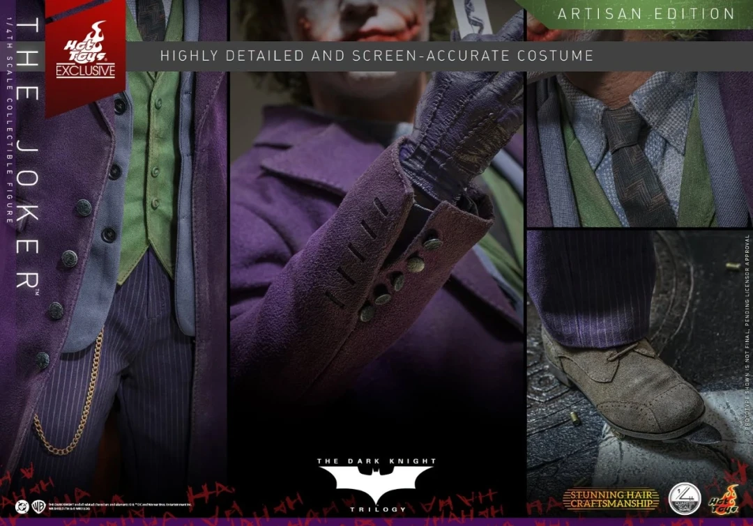 哥谭梦魇降临!Hot Toys 2026CJ 会场限定 1/4 植发版小丑完整情报