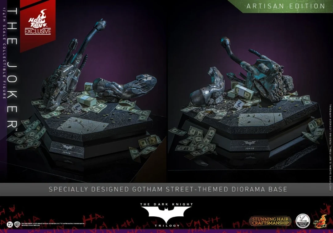 哥谭梦魇降临!Hot Toys 2026CJ 会场限定 1/4 植发版小丑完整情报