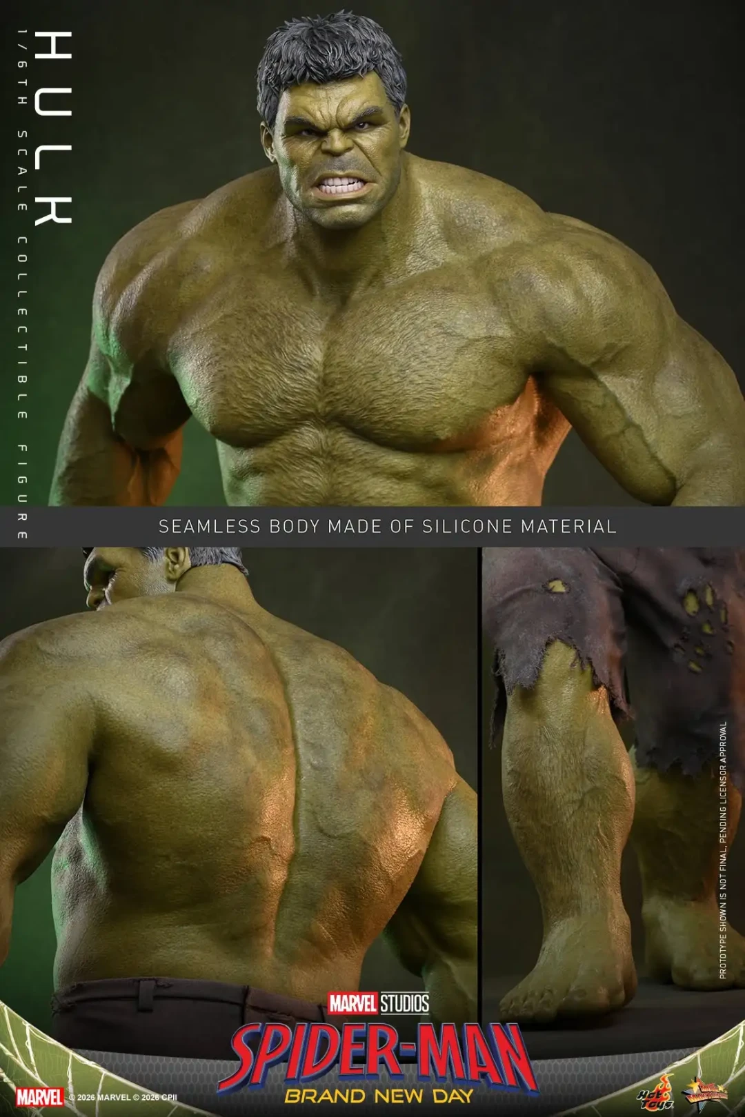 Hot Toys 2026CJ 会场限定 1/6 巨型浩克、《惩罚者》弗兰克・卡塞尔完整情报