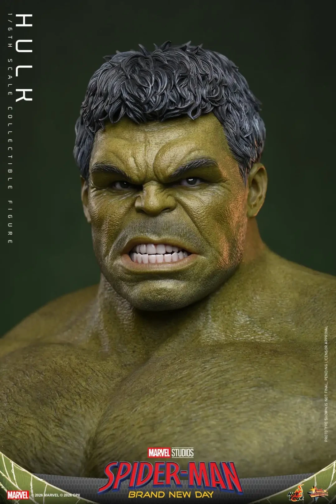 Hot Toys 2026CJ 会场限定 1/6 巨型浩克、《惩罚者》弗兰克・卡塞尔完整情报
