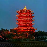 黄鹤楼红墙爆改回归!新增圆形框景+出片指南