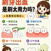 牙龈出血与儿童刷牙 | 口腔保健8.4日报