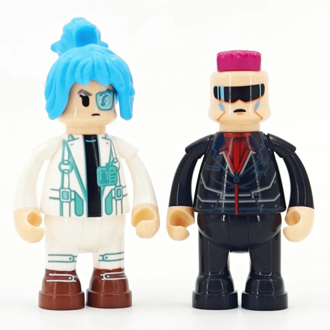 霓虹算力枢纽登场|Lumibricks 七月赛博朋克新作 —— 数据工作站 拼装体验分享