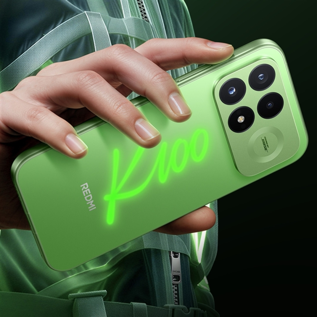 REDMI K100 Pro流萤追光配色公布:夜光材料打造!可DIY光绘