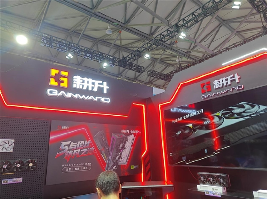 2026 ChinaJoy影驰和耕升好兄弟:展台不大依然很精彩