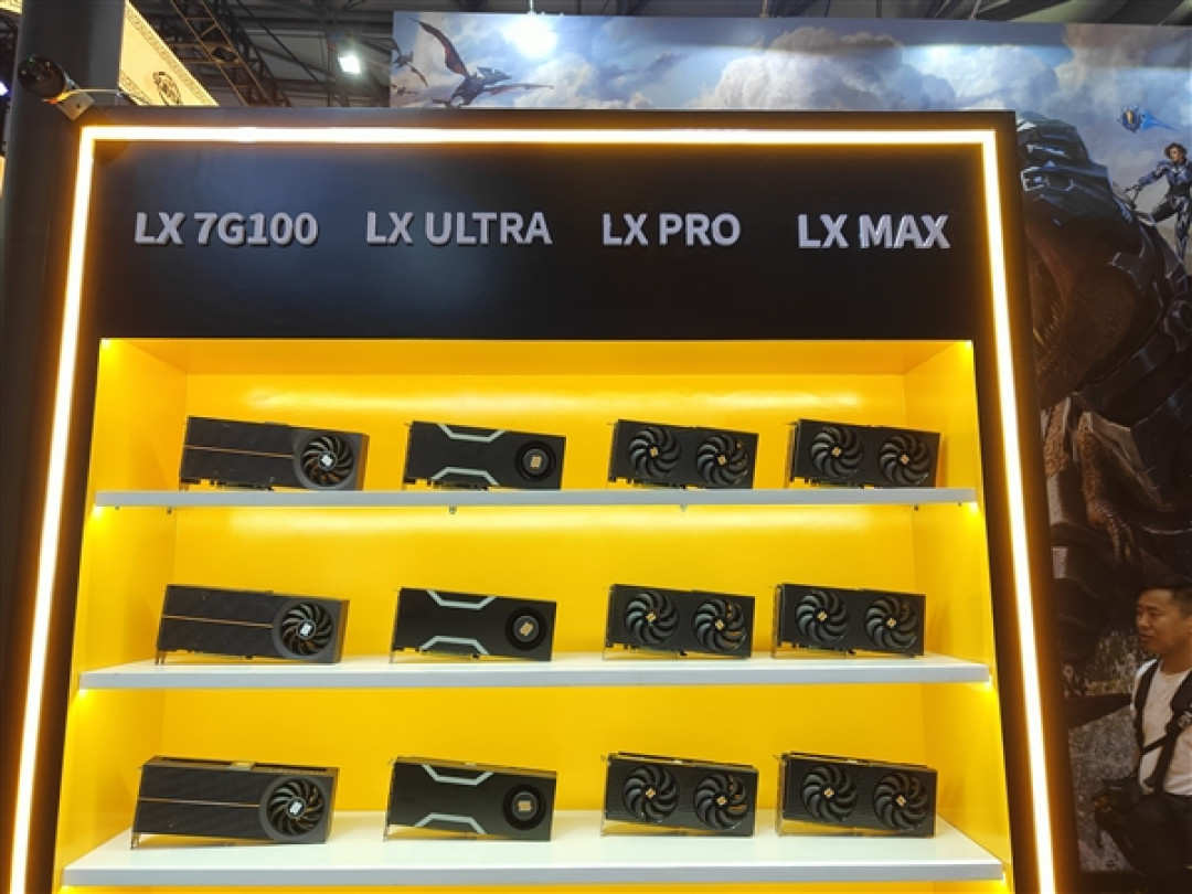 国产自研GPU从0到1破晓时刻！砺算首秀ChinaJoy：LX 7G100现场开跑黑神话