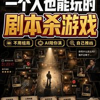 Steam推理新游❗️一个人也能玩的剧本杀游戏
