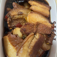 就这锅红烧肉片，我大米饭又遭殃了🍚