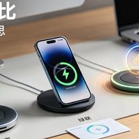 无线充电底座对比：苹果、绿联、倍思快充底座实测