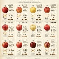 中国苹果图鉴🍎12款热门品种一次分清，买果不踩坑
