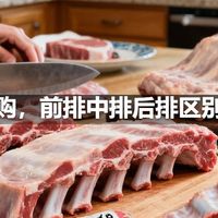 排骨选购，前排中排后排区别和做法