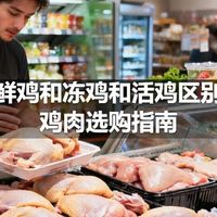 冰鲜鸡和冻鸡和活鸡区别，鸡肉选购指南
