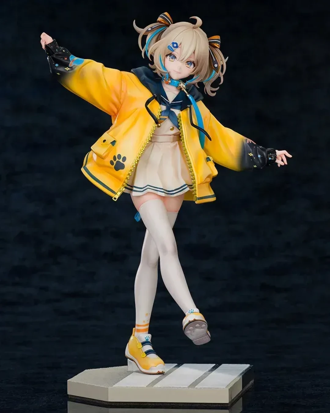 雨后街道的元气少女们！Wonderful Works 天晴日向＆雨海琉香 1/7 手办