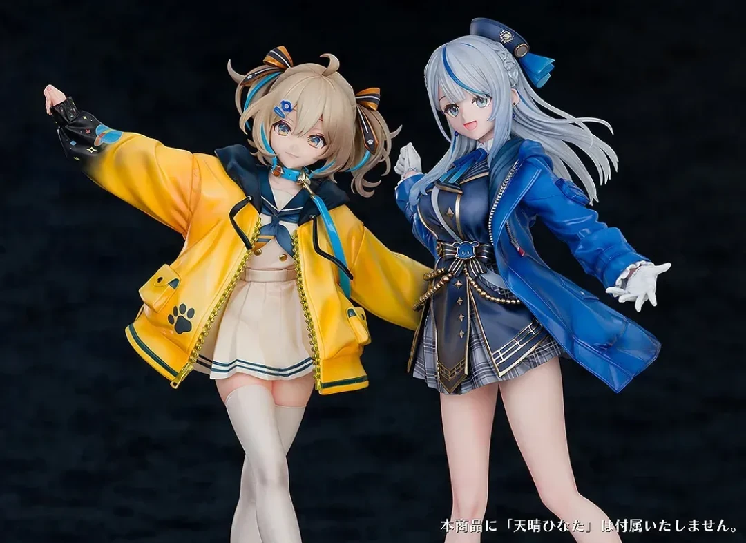雨后街道的元气少女们！Wonderful Works 天晴日向＆雨海琉香 1/7 手办
