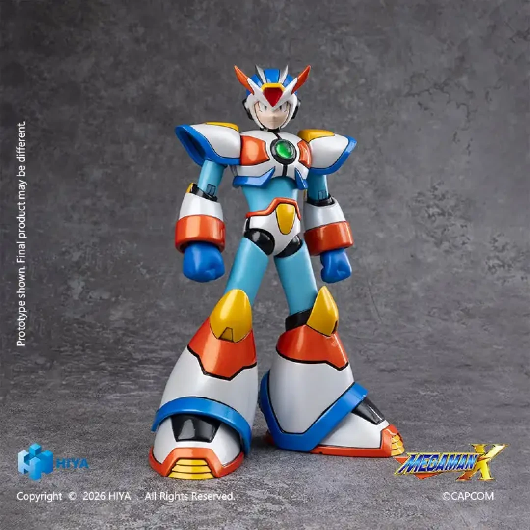 力量进化装甲来袭!海雅 EXQUISITE BASIC 洛克人 X 第三装甲艾克斯新品情报