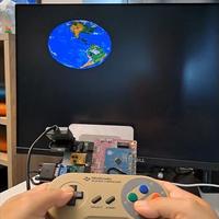 指甲盖大小能跑3D渲染?24万晶体管塞进完整GPU架构,开源极客验证了一个大胆想法