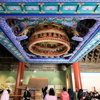 抬头瞬间被震撼，600年明代原物悬在北京城中，1400颗星辰倒映眼底