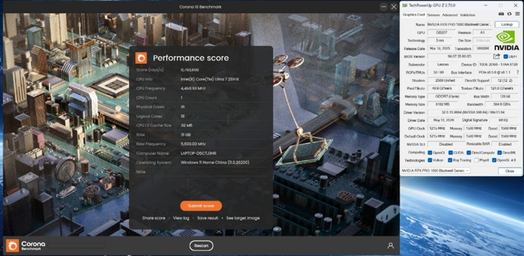 聚焦超级工程与科研生产力!Lenovo P16v 2026工作站评测:NVIDIA RTX PRO Blackwell加持 物理断网跑AI