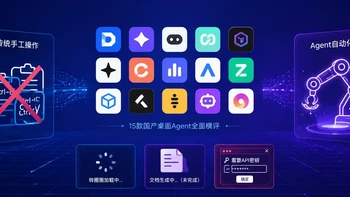15款国产桌面Agent实测笔记：能干活的和只会聊天的 