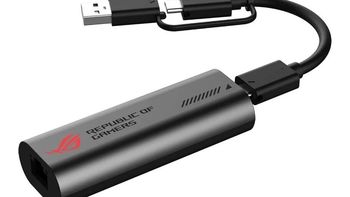 华硕推出ROG USB-C10G万兆USB有线网卡